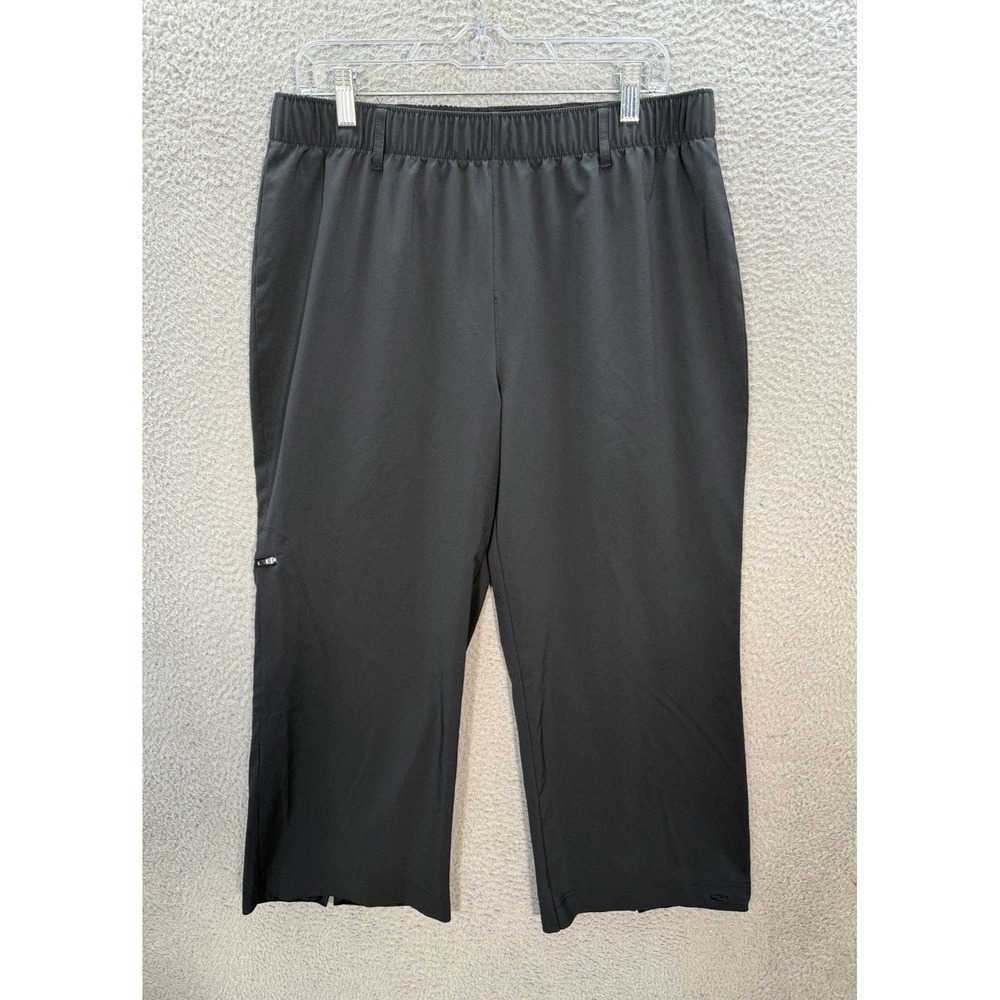 C9 By‎ Champion Pants Womens Extra Large Black Cropped Lightweight Athleisure
